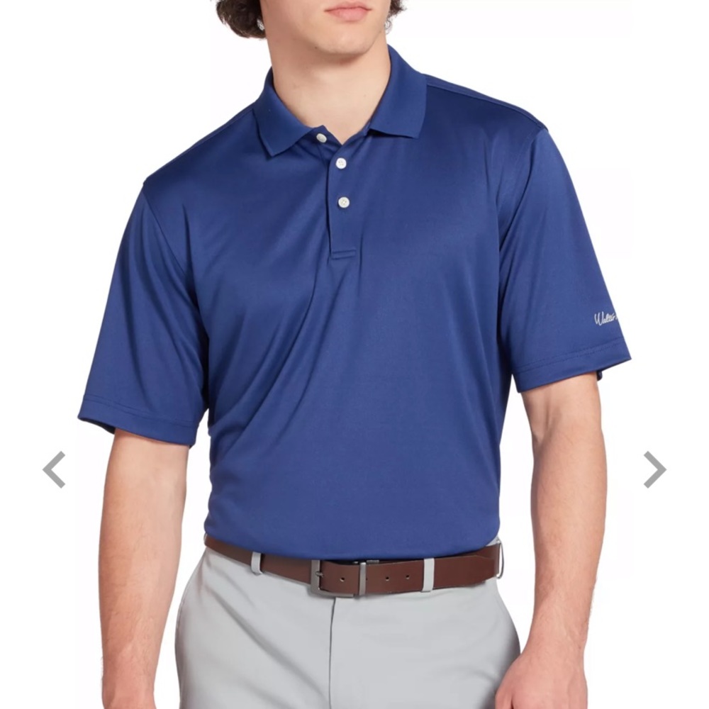 NWT! Walter Hagen Essentials Polo, Navy, Medium